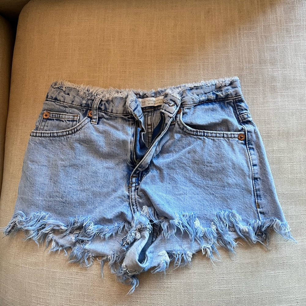 Bershka denim shorts